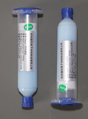 旋风电子材料TP700导热凝胶7.0W蓝色 不固化高导热高挤出流速