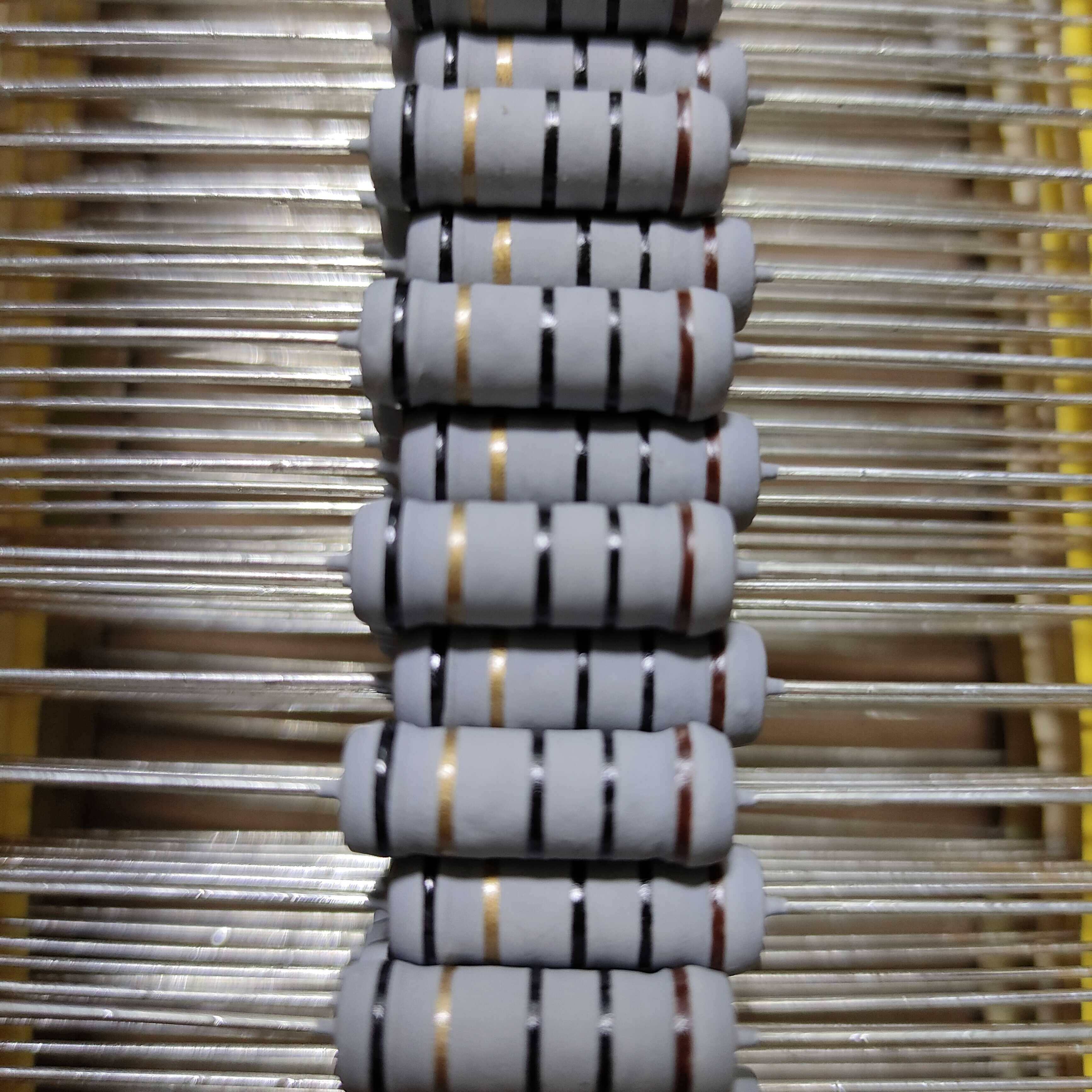 3W5WS线绕保险电阻充电器开关电源变频器常用易坏电阻1R/10R/51R