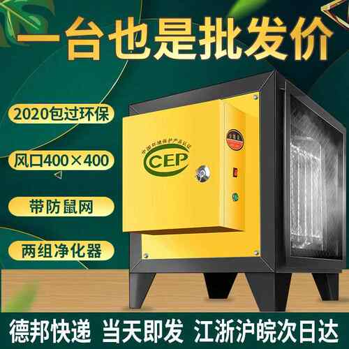 小型6000风量油烟净化器厨房饭店商用油烟净化All静电环保餐饮