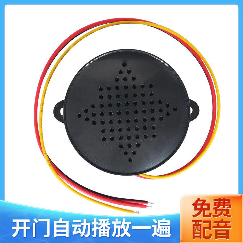 YX65进门开门语音播报门禁磁力锁电插锁语音提示提醒可换声音MP3