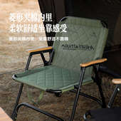 山之客源头工厂露营铁管加棉单人椅户外便携式 可折叠收纳钓鱼椅子