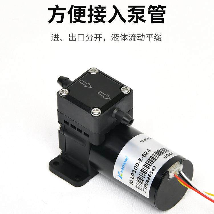 KLLP300小体积高扬程12V24V直流无刷电机隔膜泵