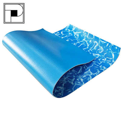 土建泳池拆装泳池钢结构泳池胶膜内衬防滑防水规则马赛克胶膜卷材