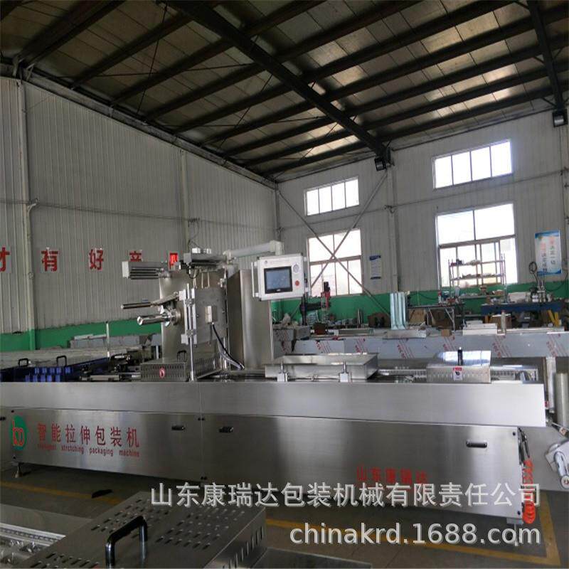 鹌鹑蛋卤蛋连续真空包装封口机烤肠真空机红薯干全自动真空包装机