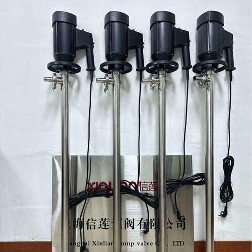 供应手持式防滴式电动调速插桶泵HP-EX2-V+SS31L-1000电动抽液泵