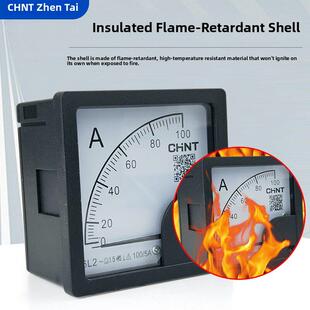 300 5电压表6L2 正泰电流表6L2 300V 100 450V仪表指针型