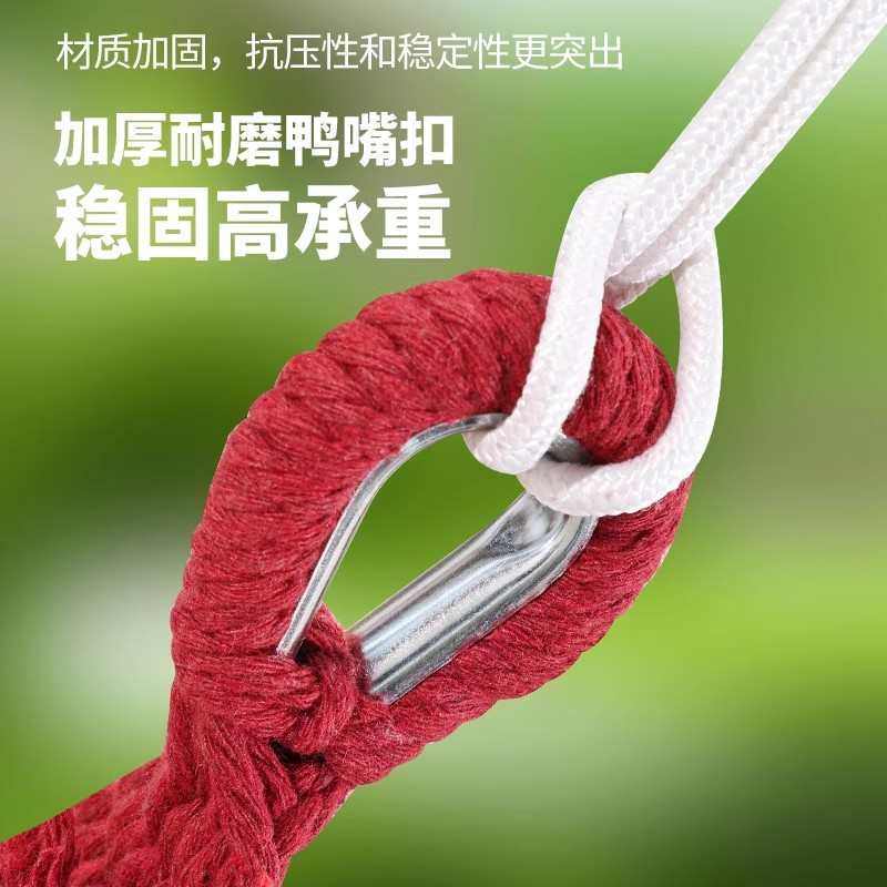户外云露营侧翻耐磨便携式秋千防加厚加固吊新款吊床摇椅肪床帆布