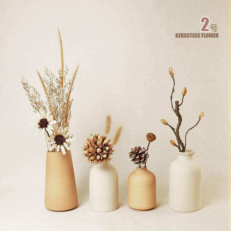 奶油风客厅干花花瓶插花斗柜摆件高级感小众玄关电视柜餐桌装饰品,鲜花速递/花卉仿真/绿植园艺,干花,淘宝优惠券,粉丝福利购,淘宝优惠卷
