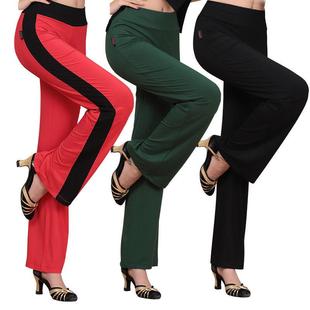 运动裤 莫代尔舞蹈裤 宽松瑜伽裤 成人拉丁舞裤 居家休闲W 女广场舞裤