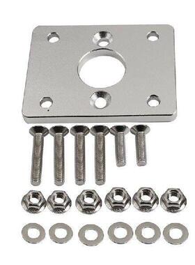 1 Set Silver Metal Booster Delete Plate Kit Billet Brake