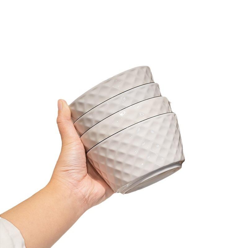 现代简约碗碟套装家用陶瓷餐具釉下彩盘子碗盘碗具婚庆乔迁礼品