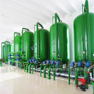 厂家供应高效快速纤维球过滤器原水净化设备污水处理设备