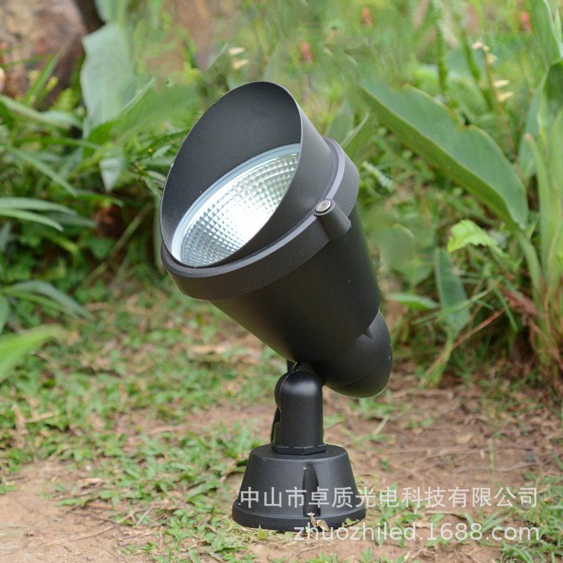 LED地插灯12W20W射树灯庭院草坪照树灯户外防水景观插泥灯强光