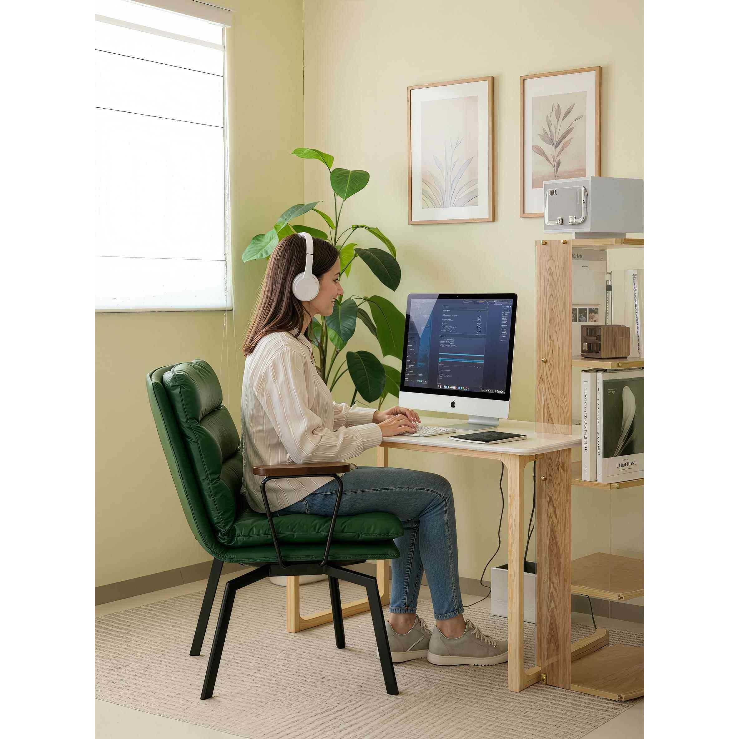 金禾忆家办公椅家用电脑椅转移书房书桌椅字单人沙发椅久坐不累,住宅家具,电脑椅,淘宝优惠券,粉丝福利购,淘宝优惠卷