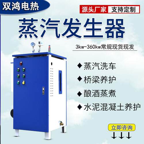 炉18kw电加蒸汽发生器 蒸汽锅 蒸煮酿酒药材DR18蒸热煮蒸汽
