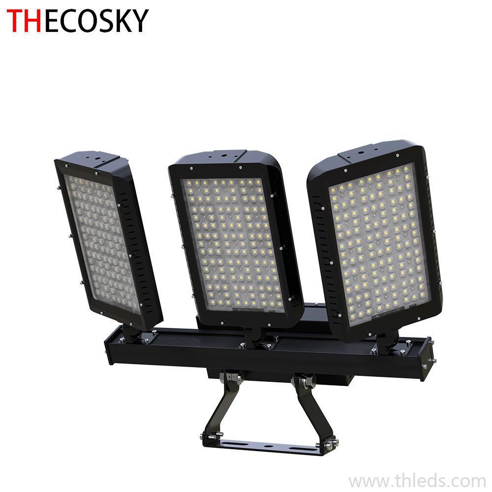 led投光灯900W贴片泛光灯800W场地照明灯室外投射灯900W工地灯