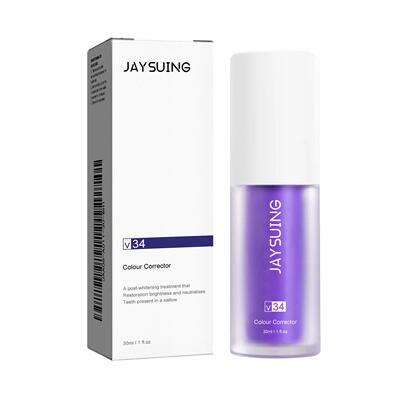 Jaysuing V34 Purple Toothpaste for Teeth Cleaning and Oral C