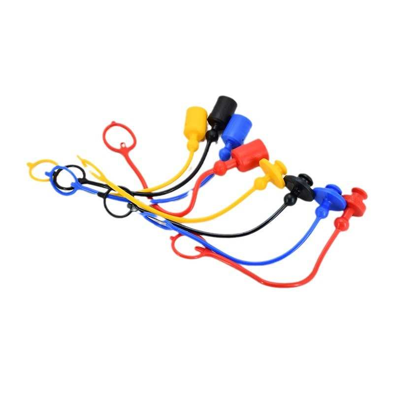 ISO7241A防尘帽各种红黄蓝黑色快速接头塑料护帽现货供应品种齐全