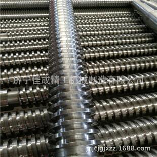 加工大型梯形丝杠45 钢机床丝杆龙门铣大型丝杆Tr50T60T70T80