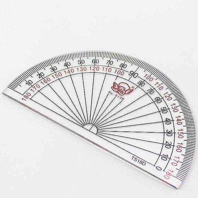 量角器小天使10CM半圆小学生180度量角器数学绘画测量亚克力尺子,文具电教/文化用品/商务用品,各类尺/三角板/量角器,淘宝优惠券,粉丝福利购,淘宝优惠卷