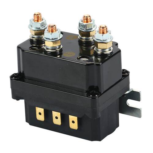越野车电动绞盘继电器250A12V一体式防水继电器LR4250X绞盘继电器