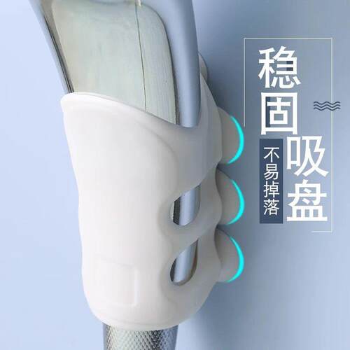 花洒吸盘矽胶免打孔通用支架浴室淋浴莲蓬喷头强力吸附固定器底座
