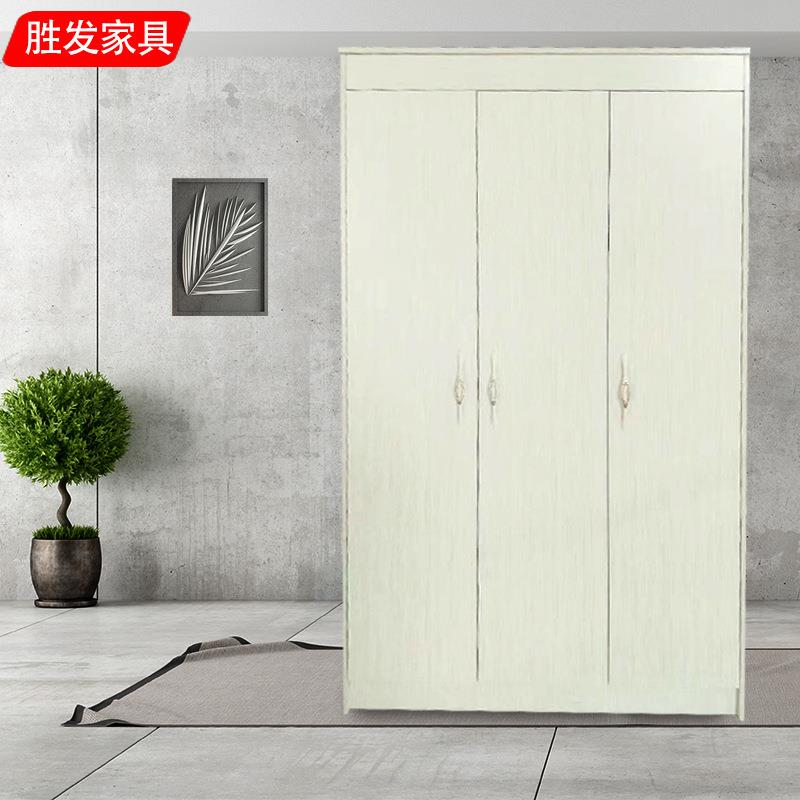 现代简约出租屋储物衣橱卧室收纳柜子落地两门组装公寓衣柜厂