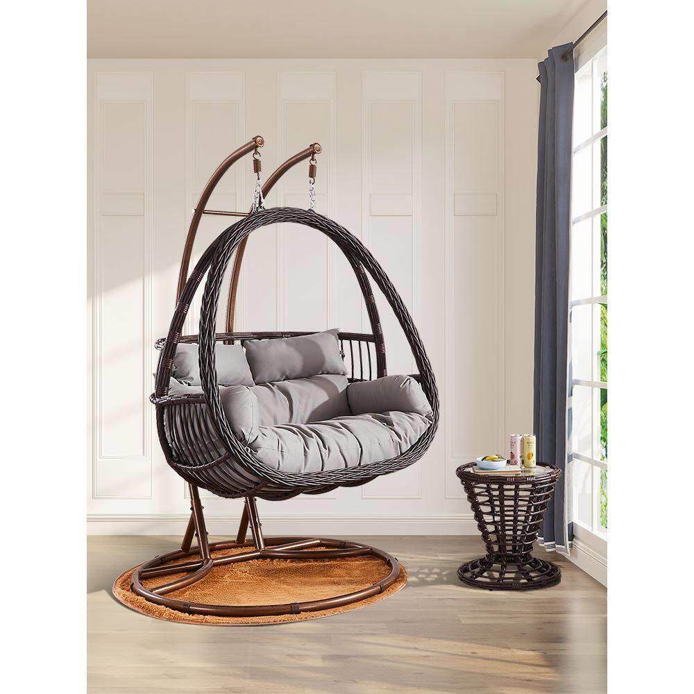 吊椅吊篮椅子室内秋千鸟巢摇篮懒人家用藤椅阳台双人休闲网红吊床