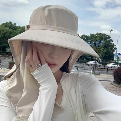 Summer Outdoor Face Mask - Full Protection Sunscreen Mask, B