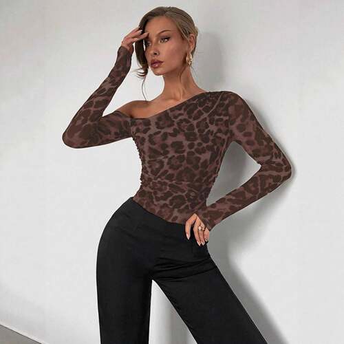 Women's Spring Summer Elegant Fashion Leopard Print