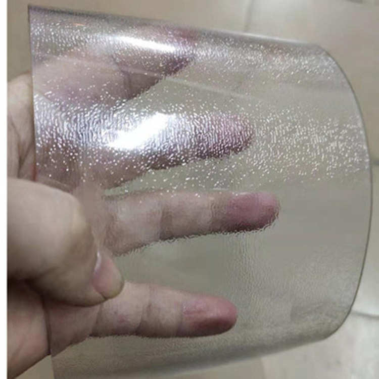 PVC透明软胶板硬板塑料薄膜餐桌防水桌垫 门帘窗户挡风磨砂半透明