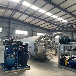 50平方全自动真空干果冻干机银耳羹花茶三七铁皮石斛冷冻干燥高效