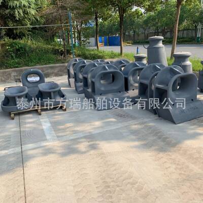 船舶供应JISF2001船用双柱带缆桩1178N巴拿马导缆孔120T