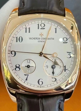 98新江诗丹顿和韵18k玫瑰金7810S/000R-B141自动机械男表40*49mm