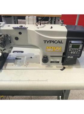 牌步双电针机GC2厚0608D单双针脑料综合送料剪GC20608线 三同缝纫