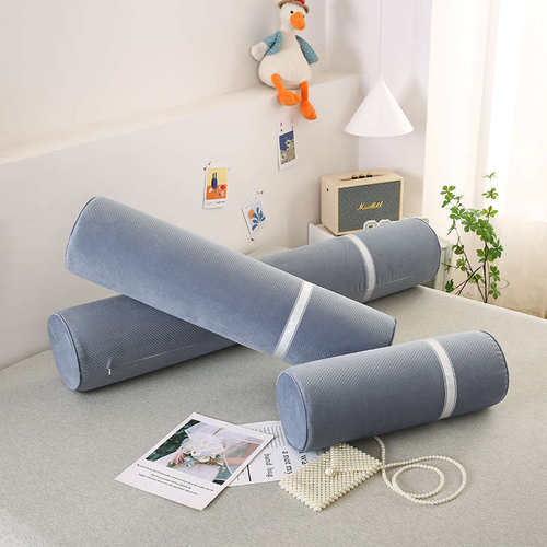 记忆棉抱枕男女生睡觉夹腿长条靠垫可拆洗圆柱枕腰枕