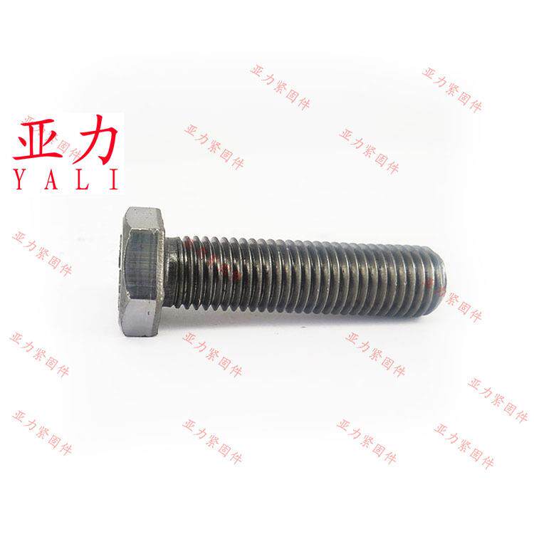 M8六角螺丝 m6 m8 m10 外六角螺栓 大头缩梗全牙外六方4.8级加长