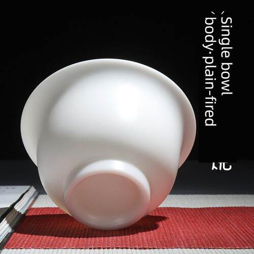 采购产品红烧盖碗，茶碗，单碗身杯，无痕，白瓷功夫茶具，三彩茶