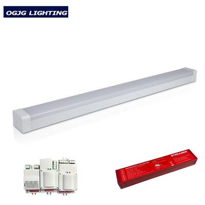 DLC认证办公室1.2m 40wLED长条灯厂家日光灯一体化支架灯