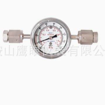 高纯压力表/50mm/316L/0-160psi/MPa优选/EP级/ 内部高纯压力表