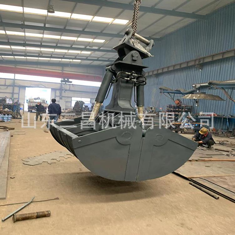 0.立方挖机贝壳斗开口尺寸销售挖掘机贝型斗扇形挖斗抓斗