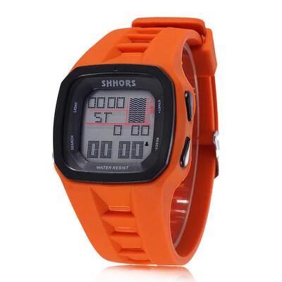 Reloj Hombre Shhors Fashion Sport Square Watches Men Led Dig