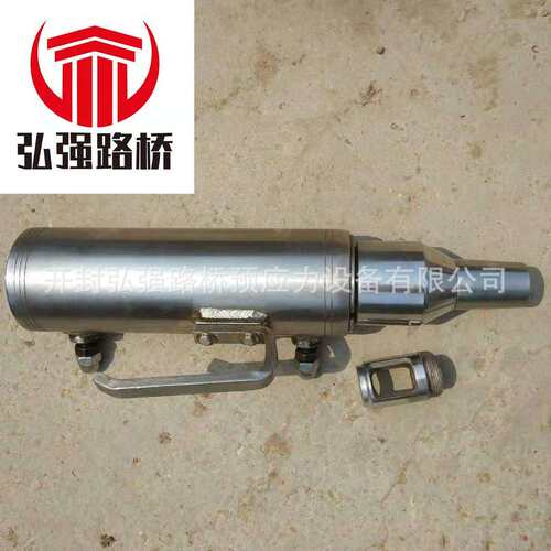 预应力锚具张拉千斤顶QYC-25吨前卡式千斤顶单根钢绞线张拉千斤顶