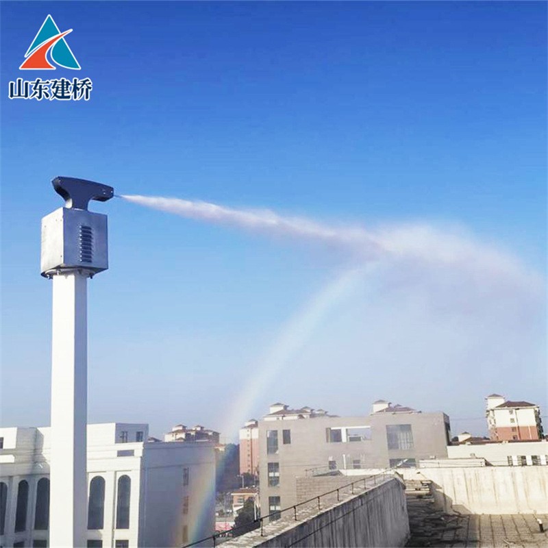 全自动高压雾桩喷淋智能喷淋喷雾降尘系统工地雾桩抑尘设备