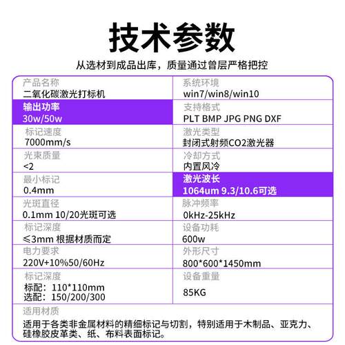 雕刻机刻CO2UBR激光打机金多属字标视觉紫外激光打标机种材质镭雕