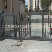 栅栏门人员进出刷卡门禁人行小门电动小区广告识别通道门自动工厂