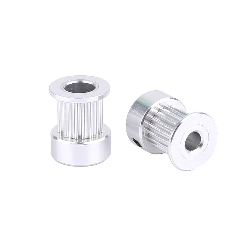 3d打印机2GT同步轮 皮带轮 滑轮 20齿轮内孔5/6.35/带宽10铝合金