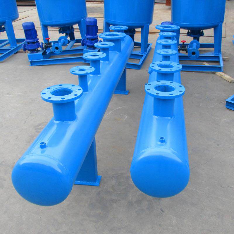 大型分集水器机房供水分集水器压缩空气分气缸地源热泵分水器