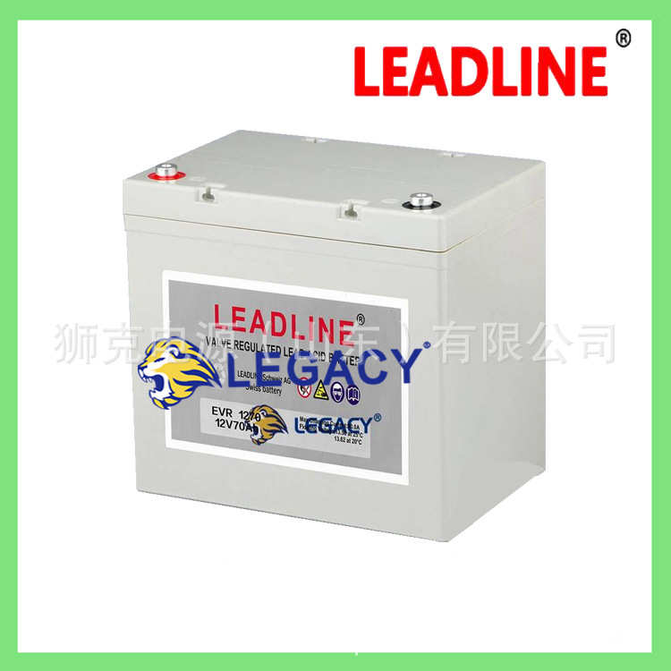 LEADLINE蓄电池EVR1238太阳能风能通讯/通信基站12V38AH电瓶