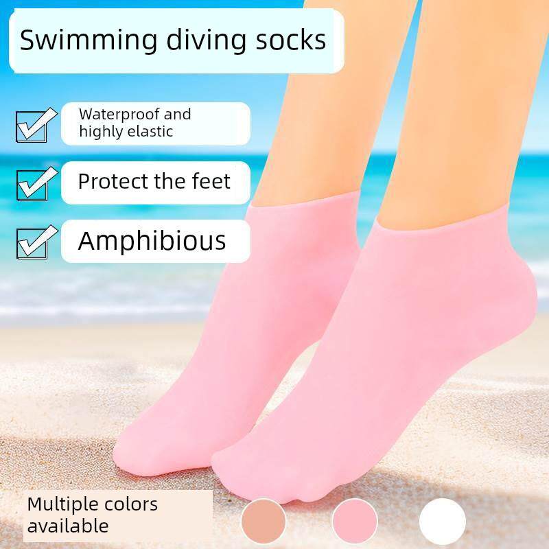 采购产品男士防水袜，硅胶脚套，弹性浮潜，游泳和潜水袜，女士软